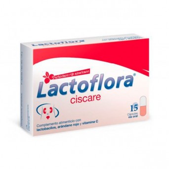 LACTOFLORA CISCARE 15 CAPSULAS