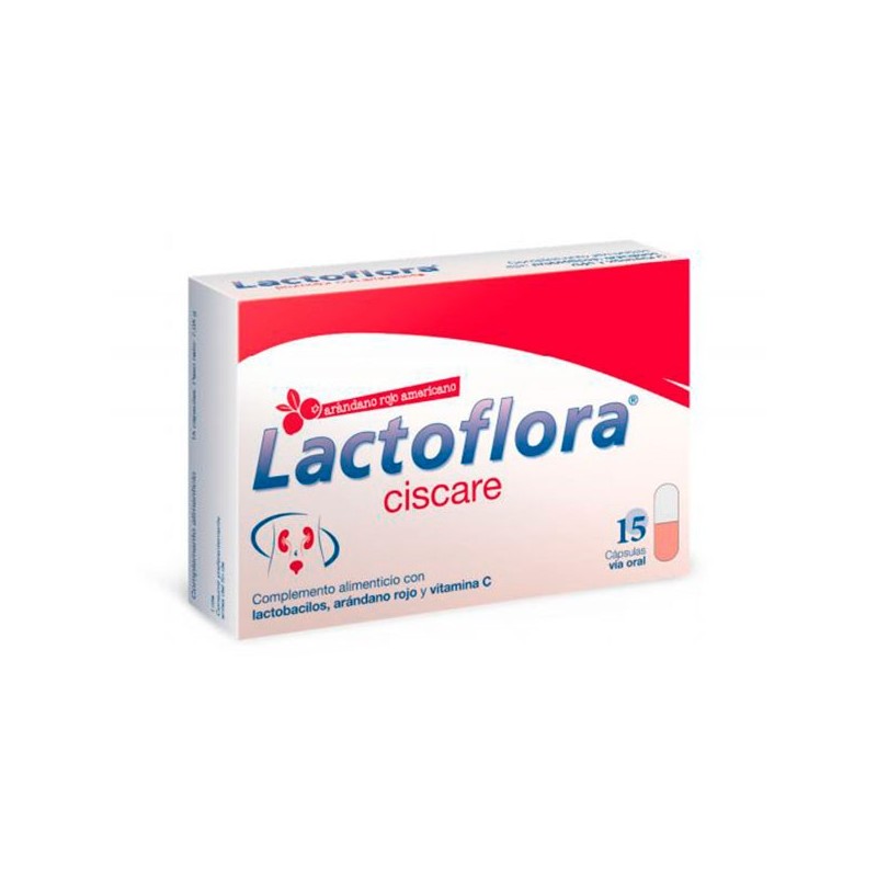 LACTOFLORA CISCARE 15 CAPSULAS