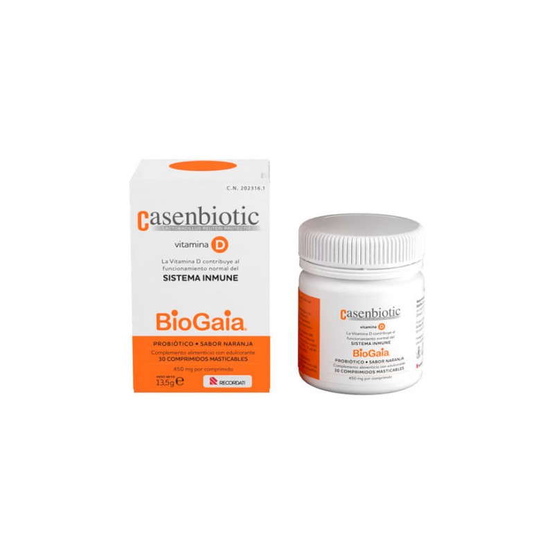 CASENBIOTIC VITAMINA D 30 COMPRIMIDOS MASTICABLE